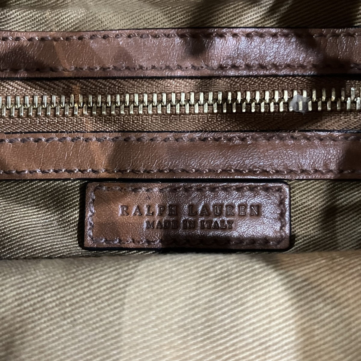 RALPH LAUREN 馬具柄ハンドバッグ 古着・中古-7枚目のアイテム画像