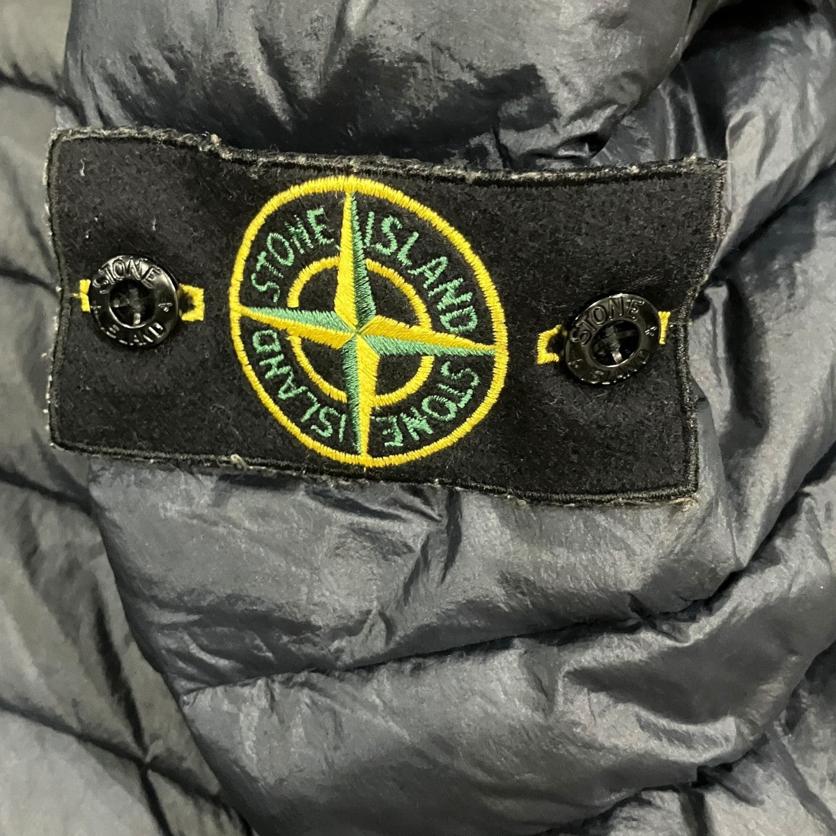 STONE ISLAND LOOM WOVEN CHAMBERS R-NYLON DOWN-TC PACKABLE ダウンジャケット 古着・中古-5枚目のアイテム画像
