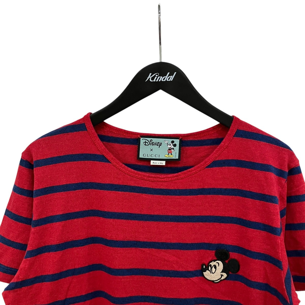 ミッキーマウスワッペンボーダーTシャツ598971