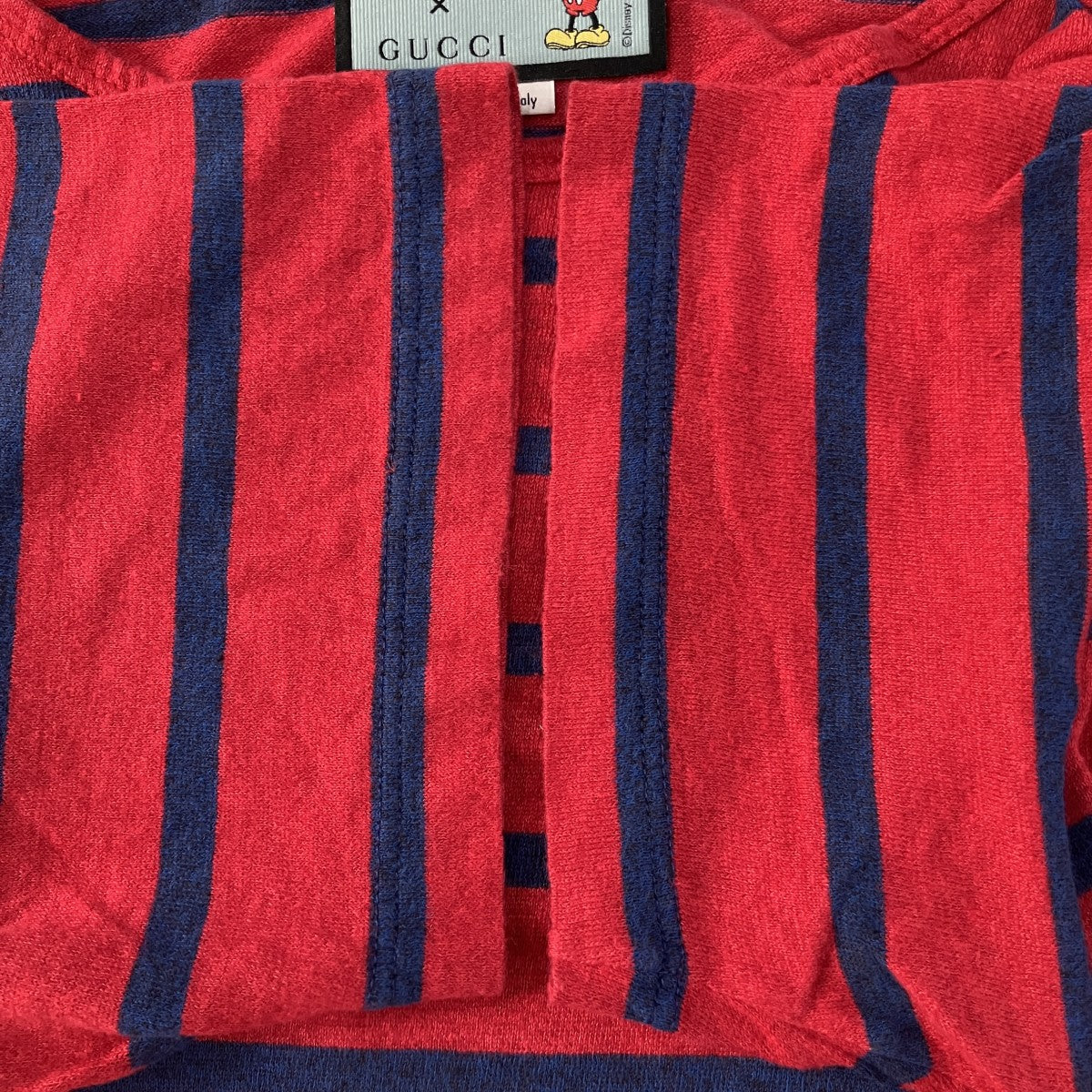 ミッキーマウスワッペンボーダーTシャツ598971
