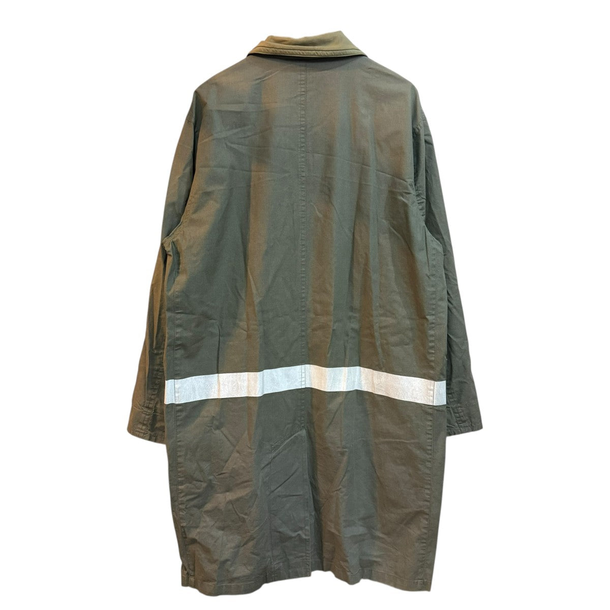HELMUT LANG ラインペイントミリタリーコート 古着・中古-2枚目のアイテム画像