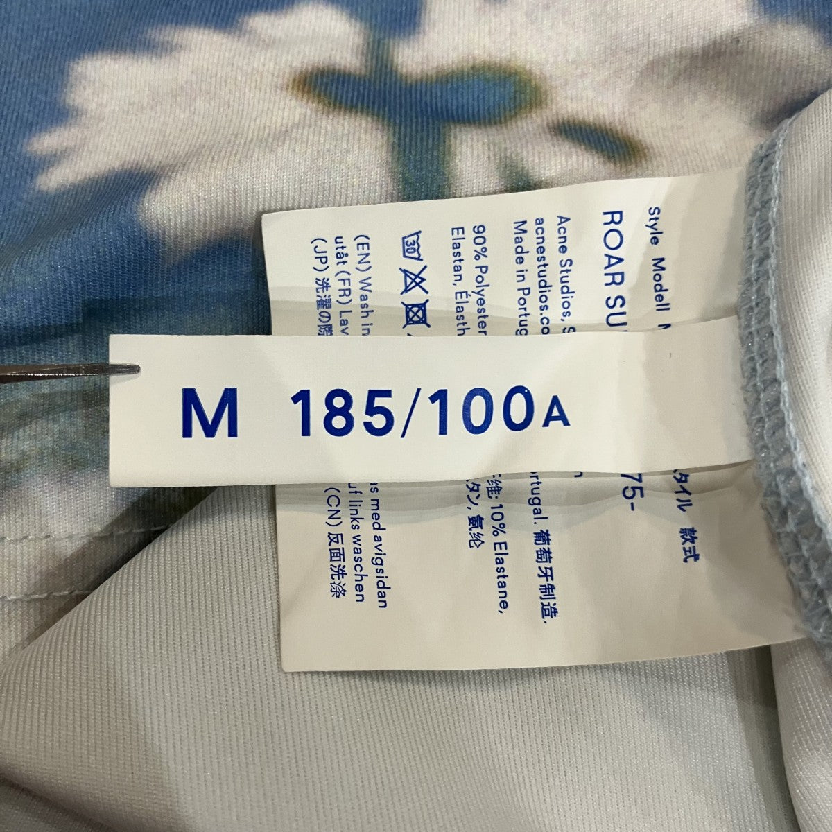 ACNE STUDIOS 花柄Tシャツ25B175 古着・中古-6枚目のアイテム画像