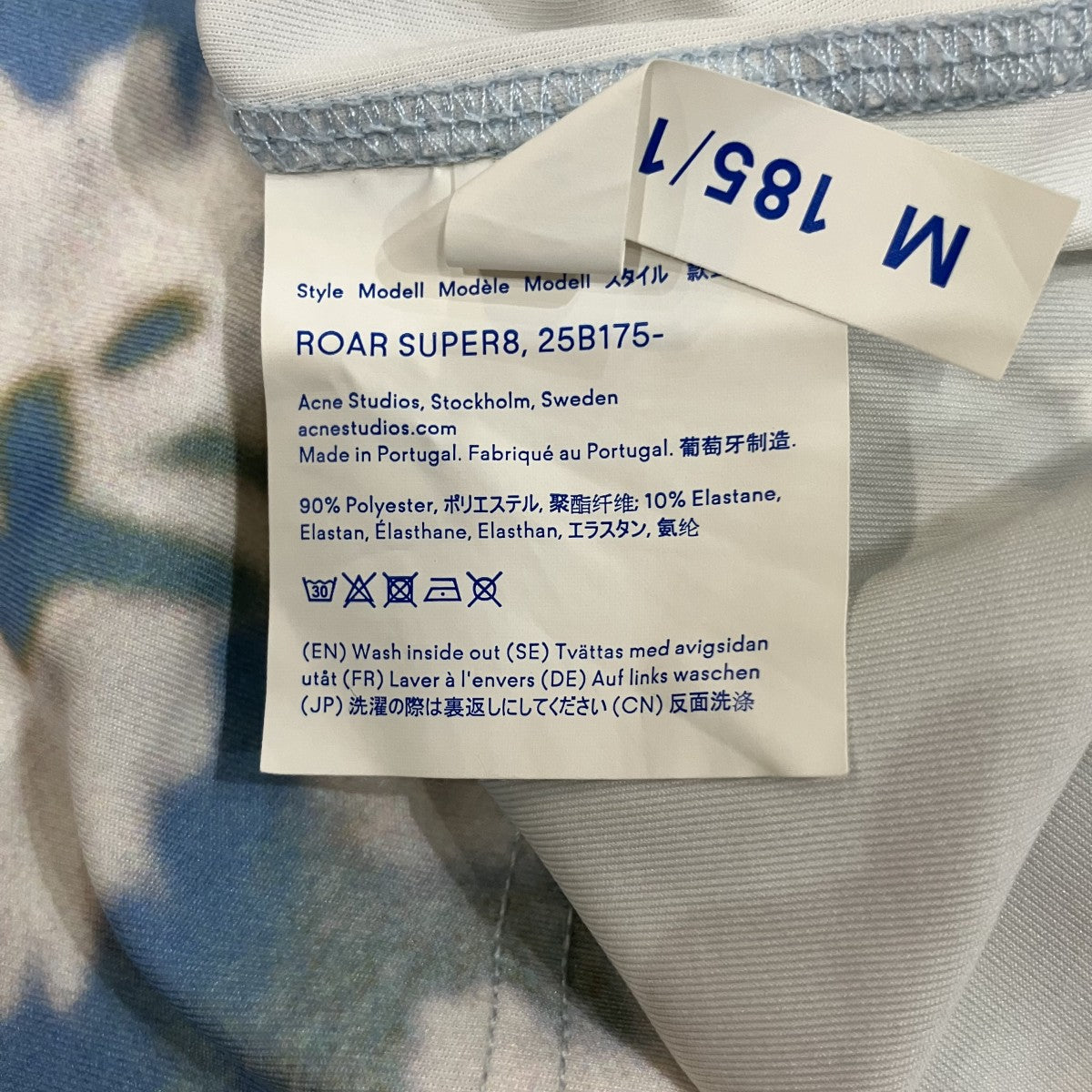 ACNE STUDIOS 花柄Tシャツ25B175 古着・中古-7枚目のアイテム画像