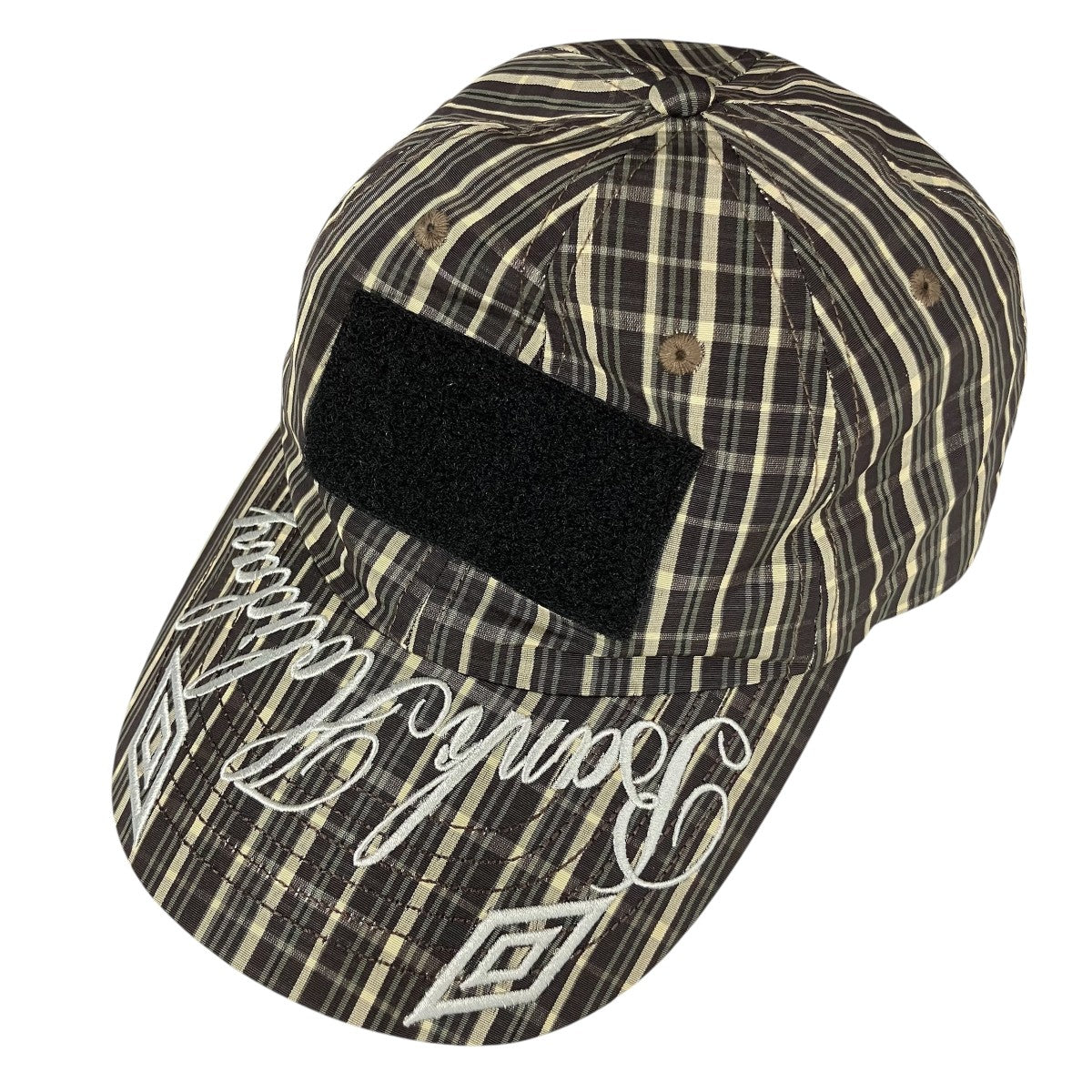 「SLAM JAM Check Hazard Cap」チェックキャップUBMW256FA36