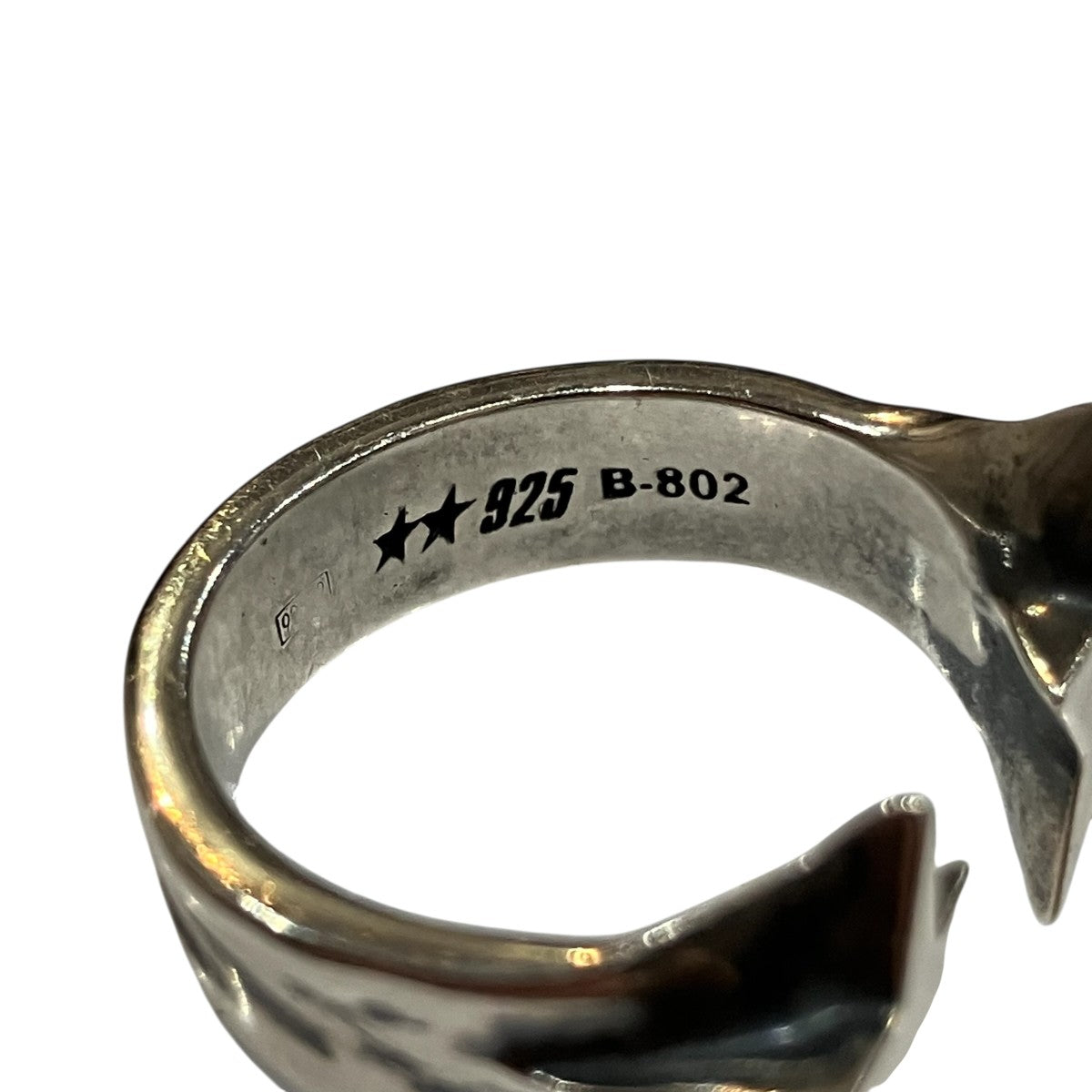 「SPLITTED ICON RING」スターリング