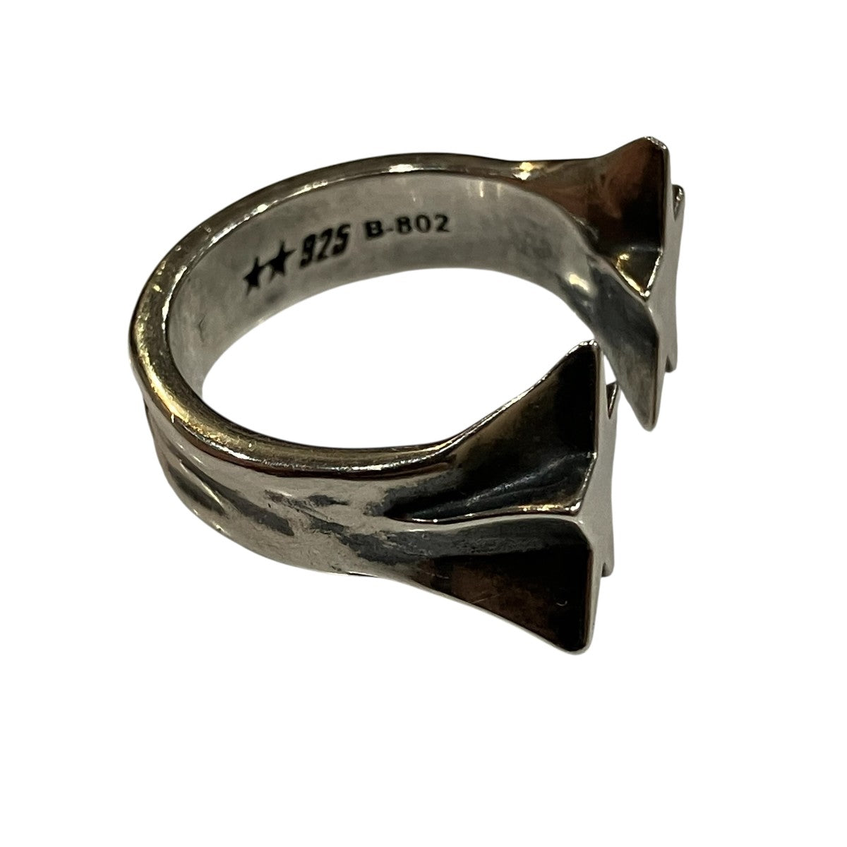 「SPLITTED ICON RING」スターリング