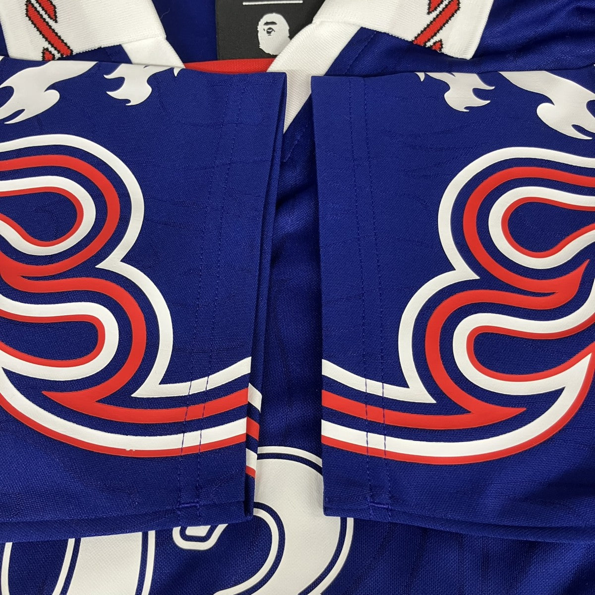 「SSL FLAME JERSEY BAPE」ジャージートップスKF4914