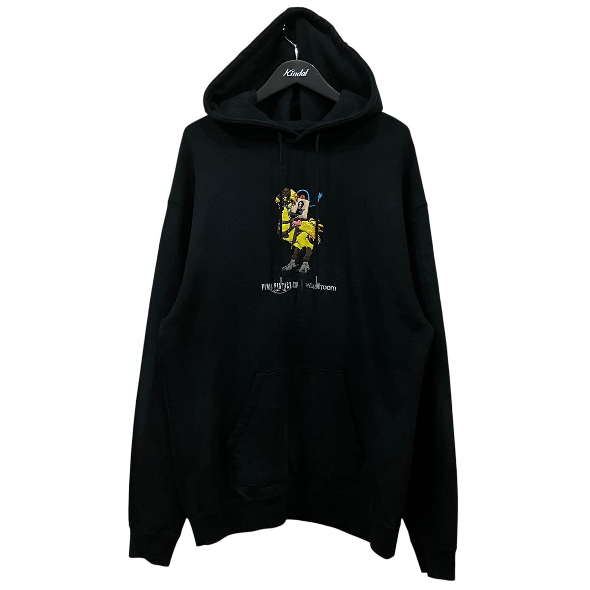 「CHOCOBO HOODIE」チョコボ刺繍ルオーバーパーカー