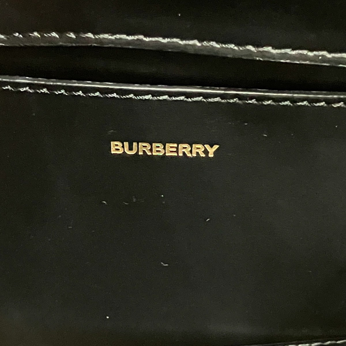 BURBERRY トリプルスタッズチェック柄ショルダーバッグ 古着・中古-9枚目のアイテム画像