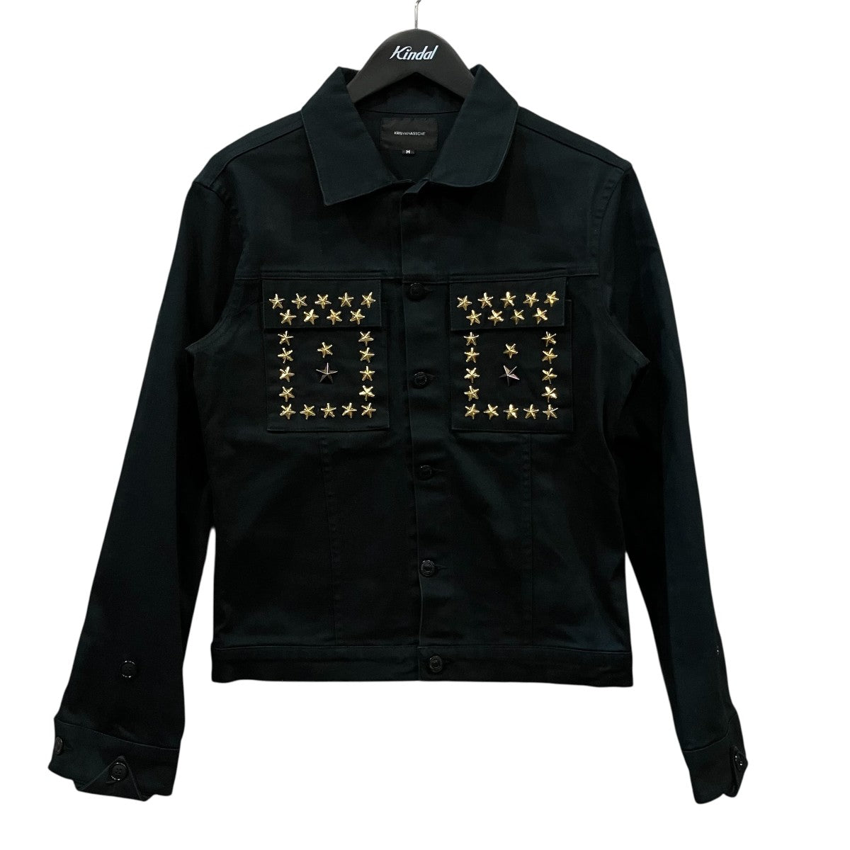 KRIS VAN ASSCHE スタースタッズ付ジャケット 古着・中古-1枚目のアイテム画像