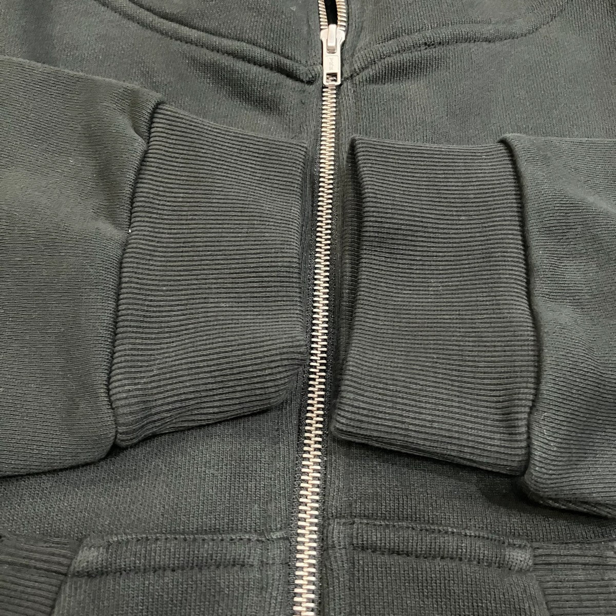 ENTIRE STUDIOS ETERNAL ZIP SOOT ジップパーカー 古着・中古-4枚目のアイテム画像