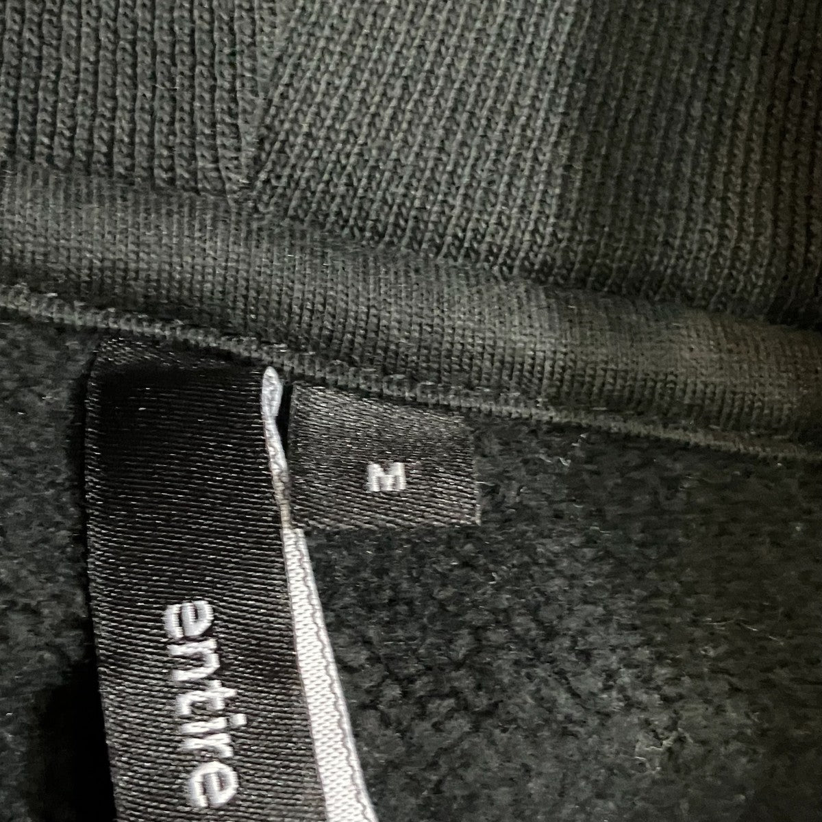 ENTIRE STUDIOS ETERNAL ZIP SOOT ジップパーカー 古着・中古-5枚目のアイテム画像