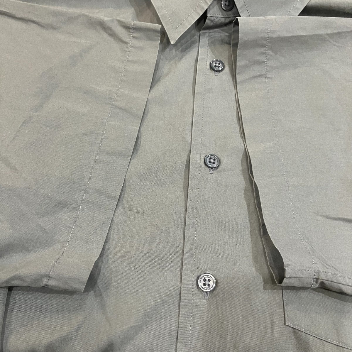ALLEGE×THOMAS MASON Standard S S Shirt 半袖シャツ 古着・中古-4枚目のアイテム画像
