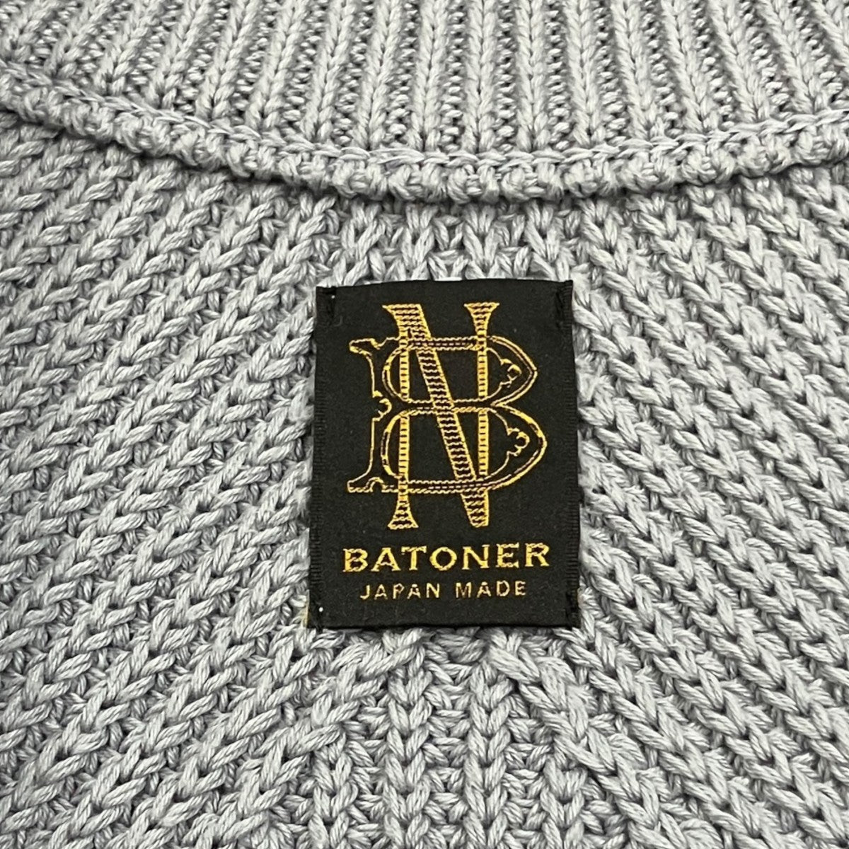 「SIGNATURE DRIVERS KNIT」シグネチャードライバーズニットBN22SM002