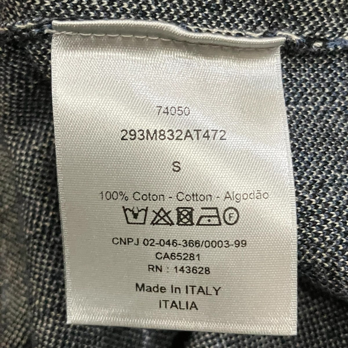 DIOR オブリークポロシャツ 古着・中古-5枚目のアイテム画像