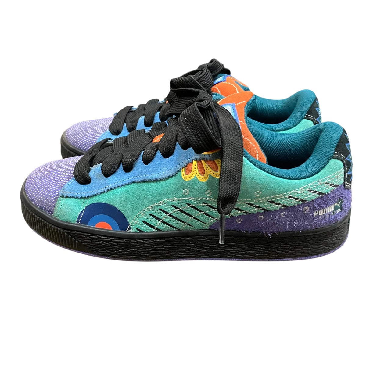 PUMA 「Suede XL DDLM」ローカットスニーカー398409-01 古着・中古-2枚目のアイテム画像