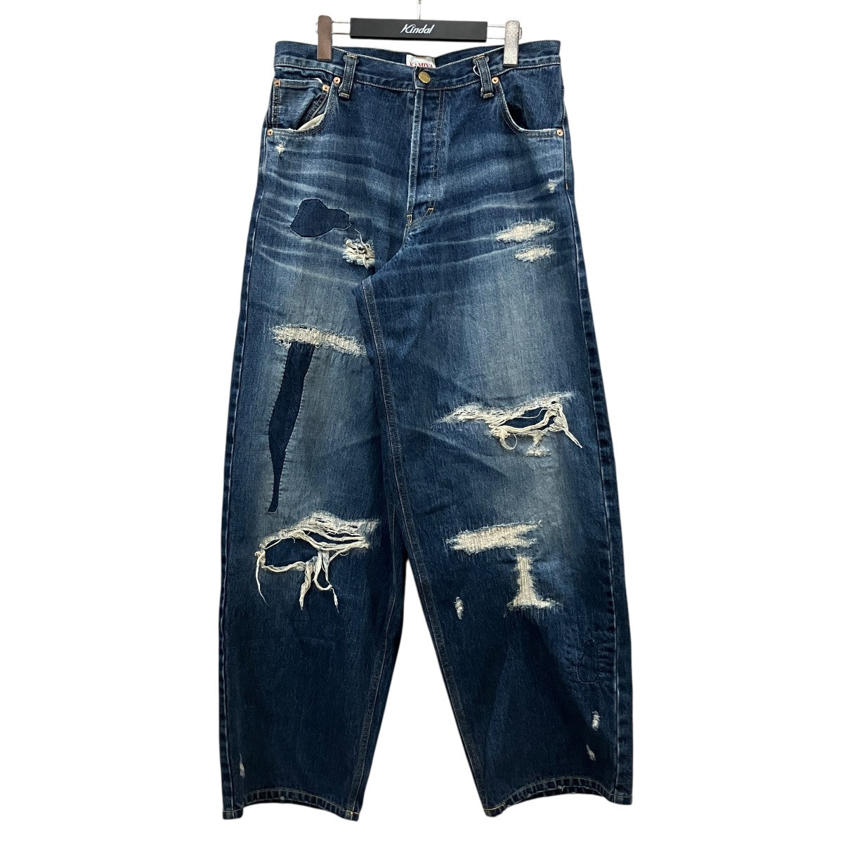 BORO ダメージ加工デニムパンツG15PT050
