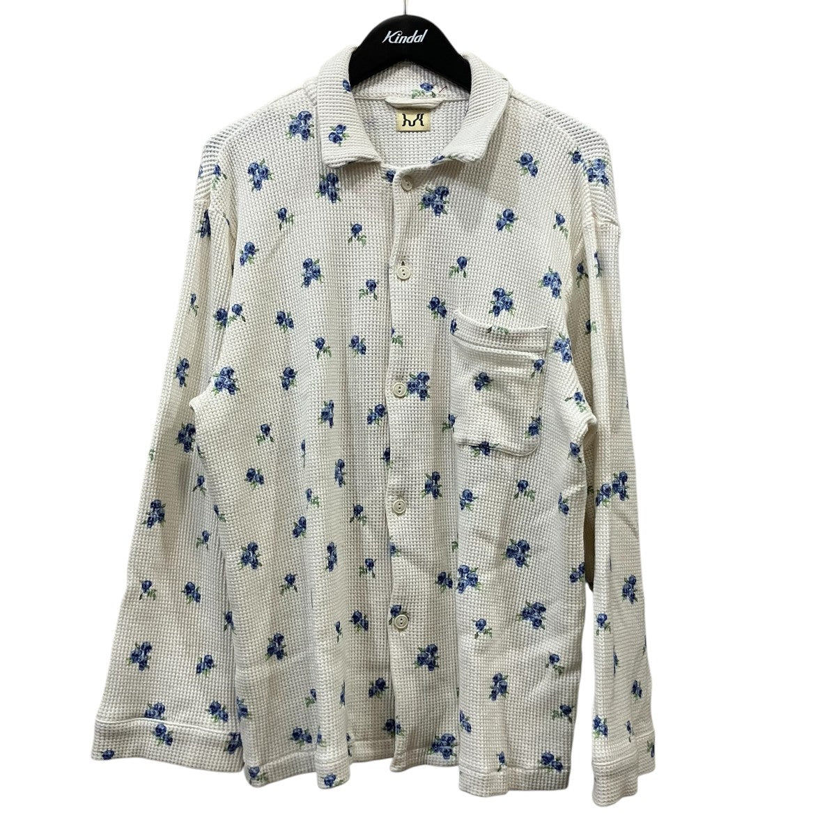 「PAJAMA SH WAFFLE」花柄ワッフルパジャマシャツHSC25SS-SH02W