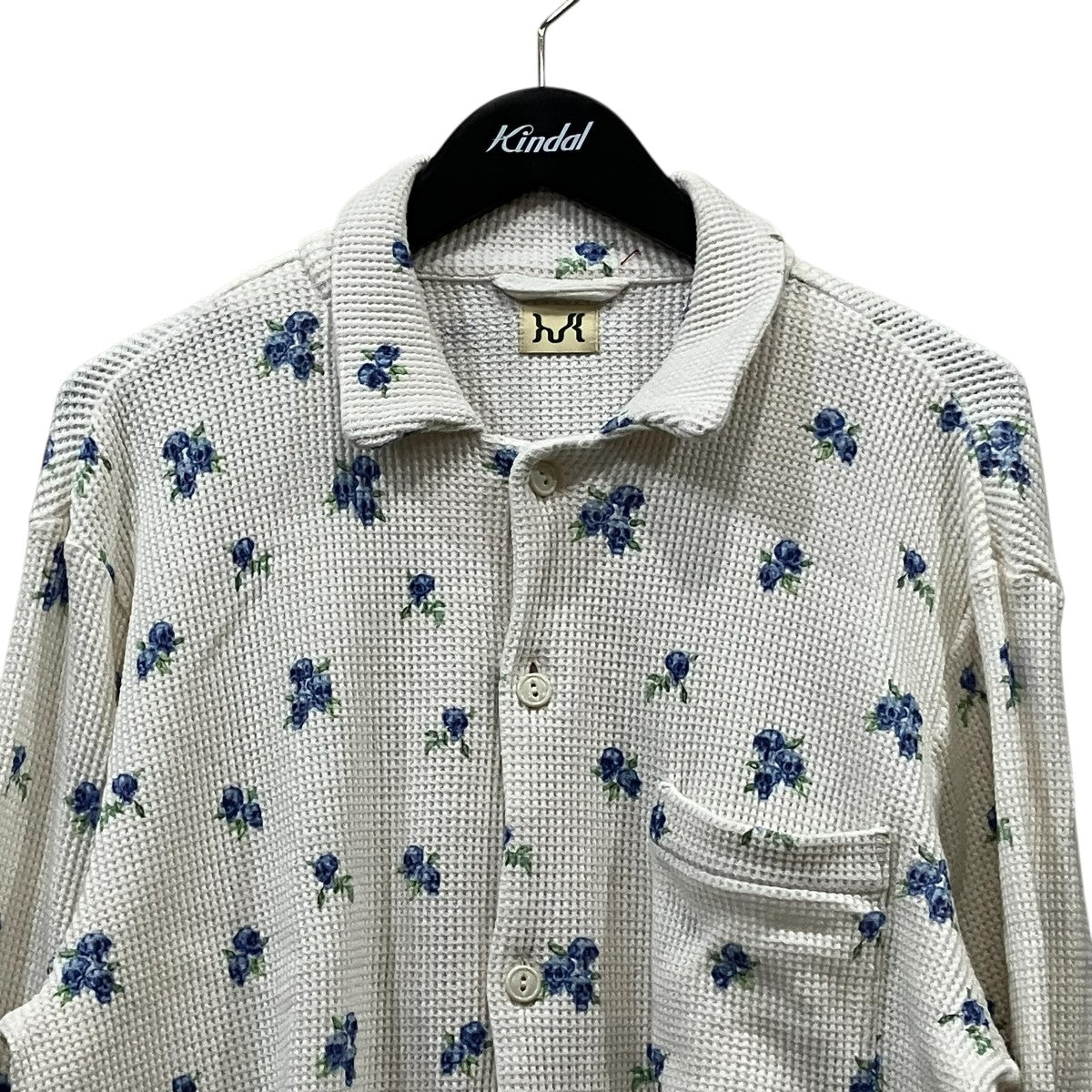 「PAJAMA SH WAFFLE」花柄ワッフルパジャマシャツHSC25SS-SH02W
