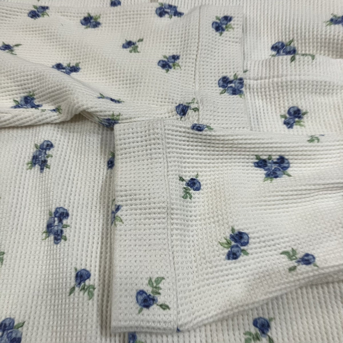 「PAJAMA SH WAFFLE」花柄ワッフルパジャマシャツHSC25SS-SH02W