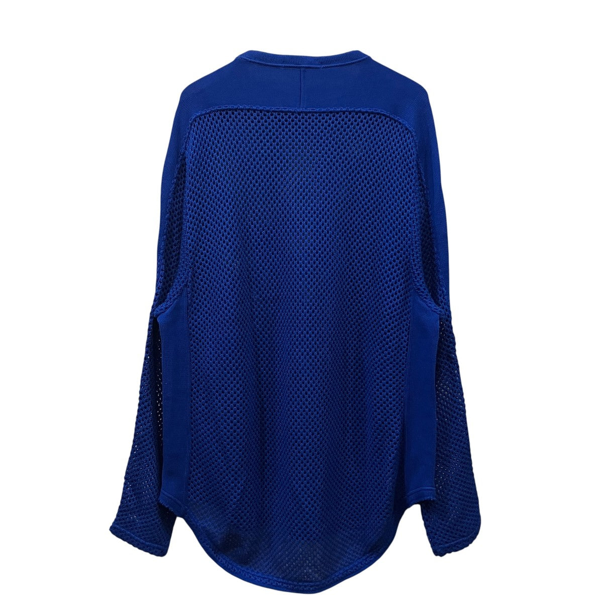 「PRINTED FOOTBALL KNIT TEE」フットボールメッシュニット長袖Tシャツ800-5160086