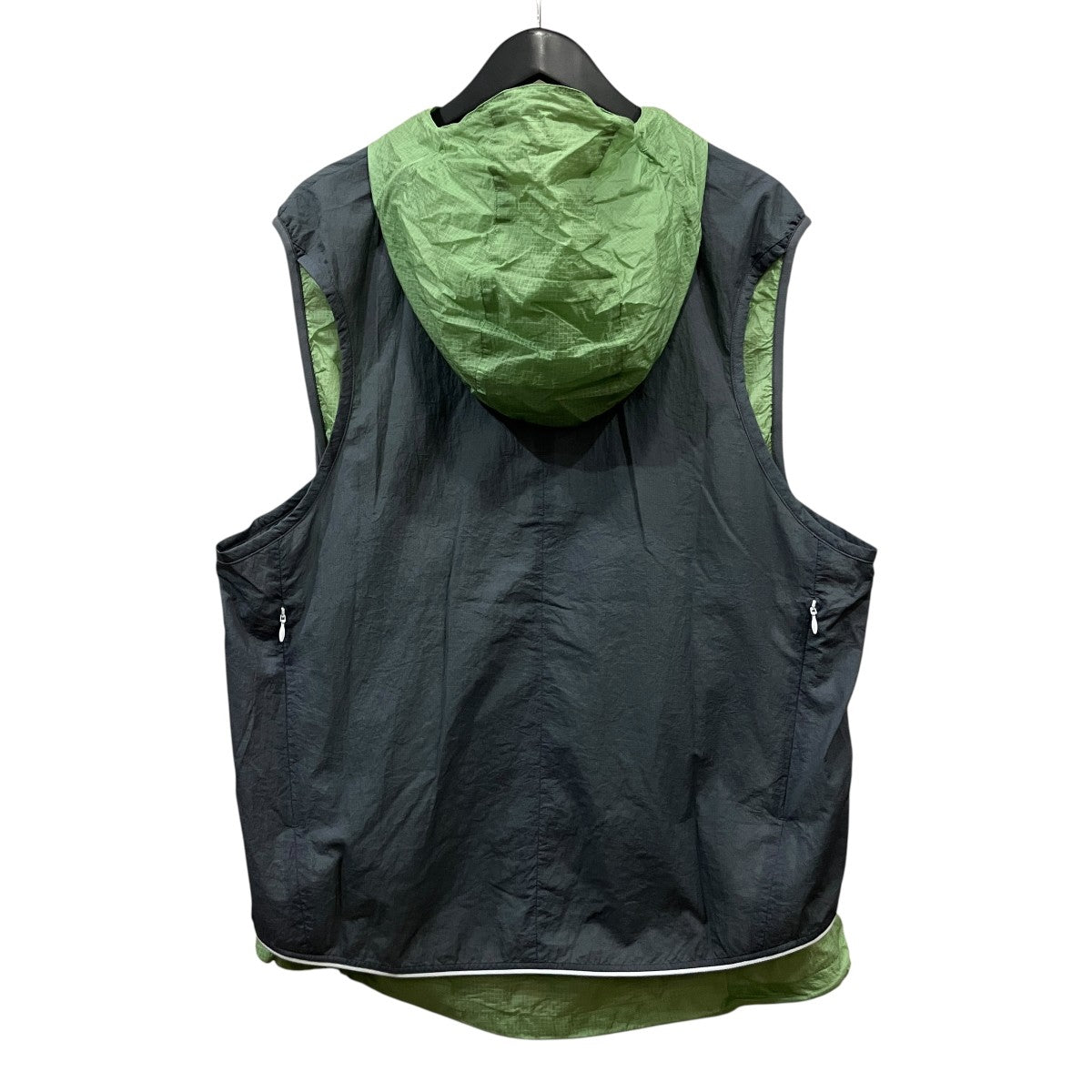 「LAYERING UTOPIA VEST」レイヤードフーデッドベストFPA10251U0001