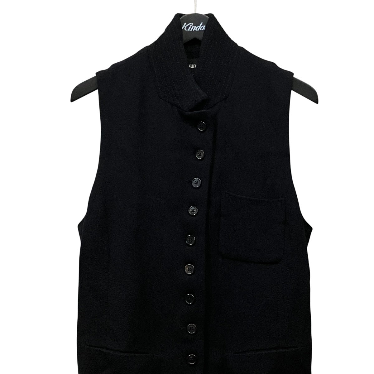 ANN DEMEULEMEESTER(アンドゥムルメステール) ロングウールベスト