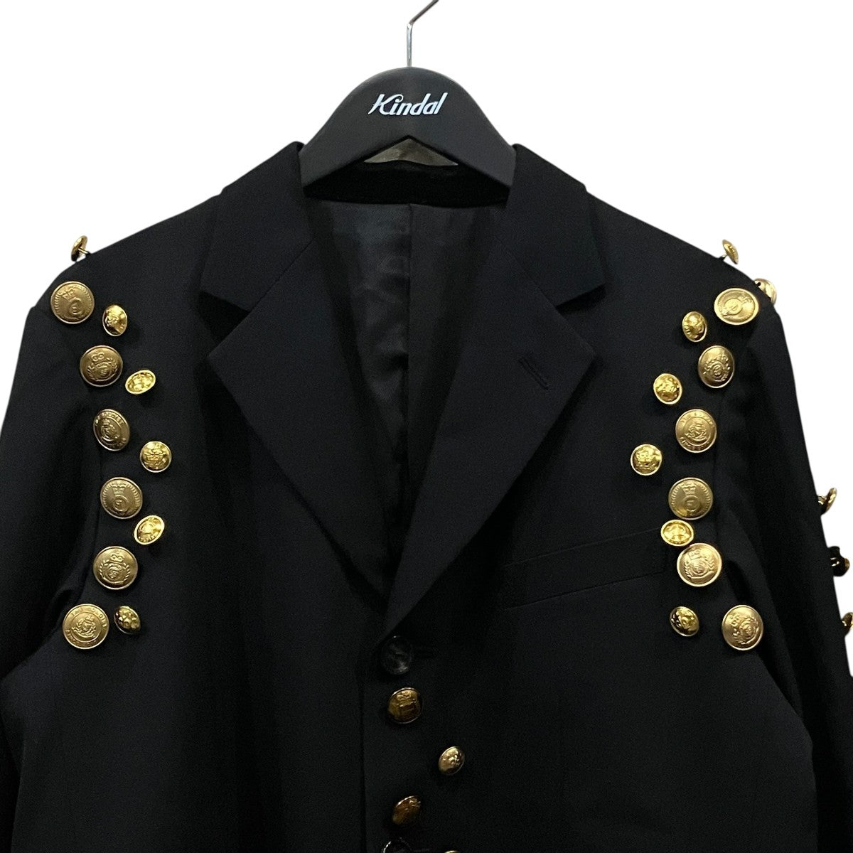 25SS「3b brit jacket gold buttons」ボタンデザインジャケットsj.0002aSS25