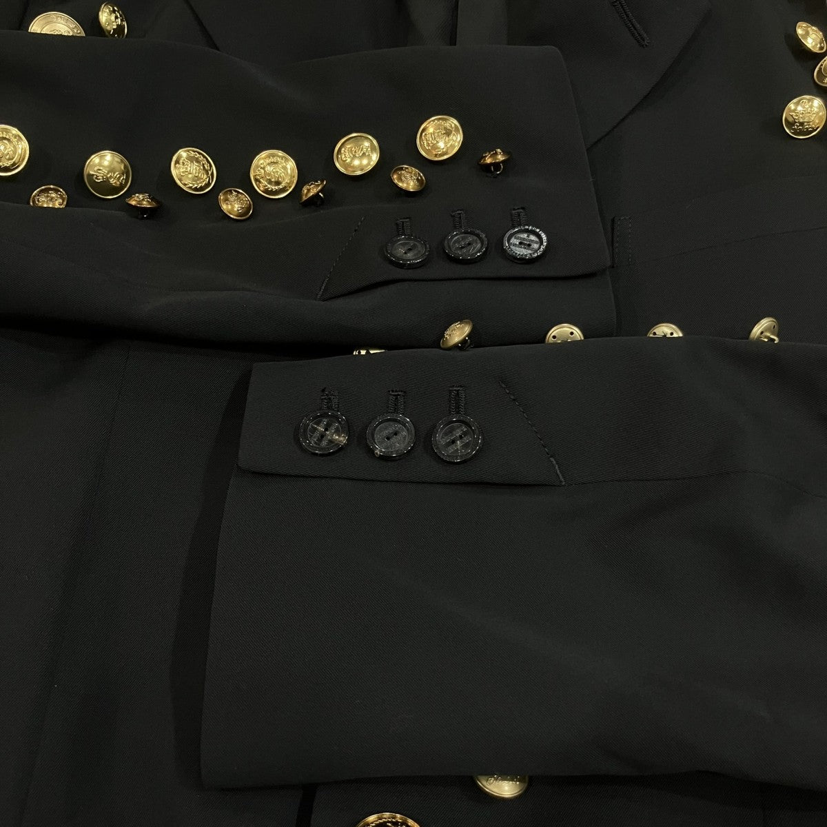 25SS「3b brit jacket gold buttons」ボタンデザインジャケットsj.0002aSS25