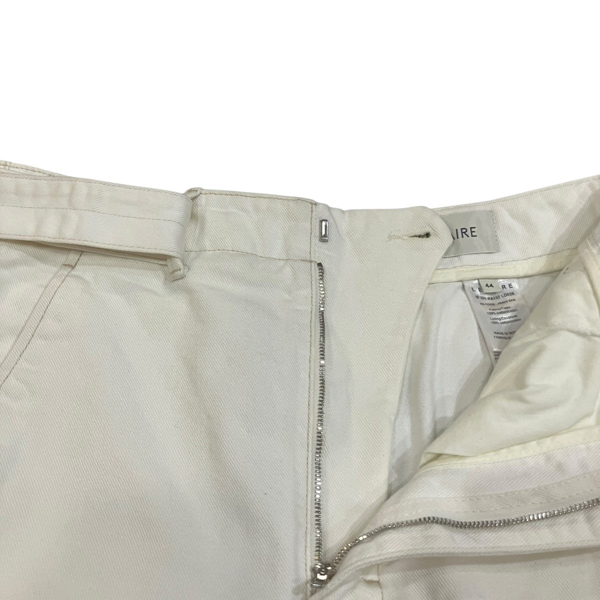 LEMAIRE ベルテッドデニムパンツM201 PA137 LD025 古着・中古-3枚目のアイテム画像