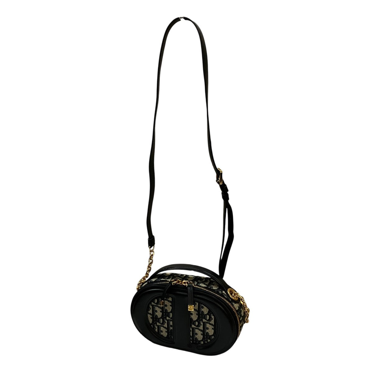 Christian Dior 「Signature Oval Camera」オーバルショルダーバッグ56-MA-0253 古着・中古-1枚目のアイテム画像