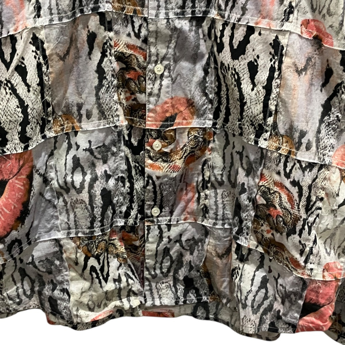 総柄シャツ