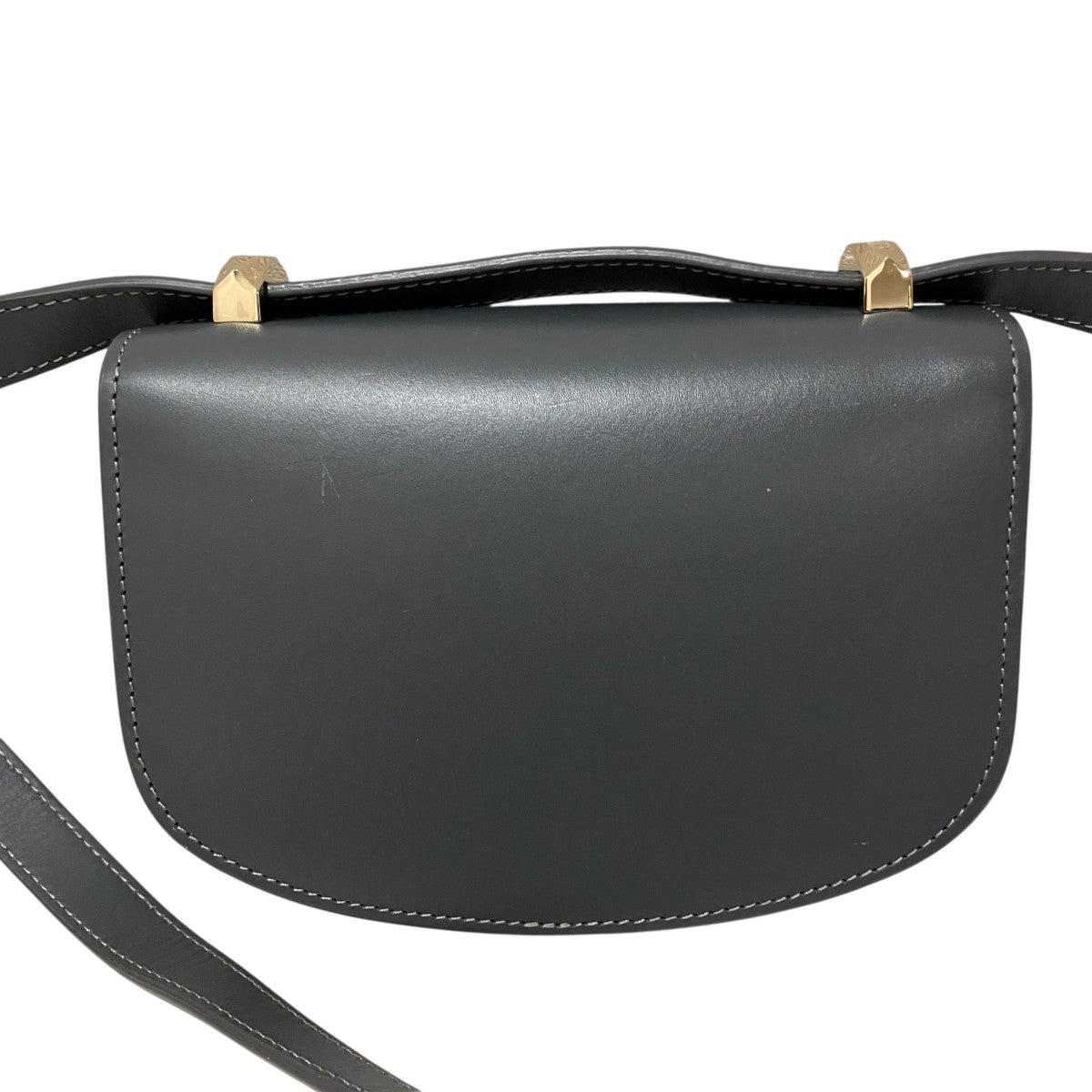 A．P．C． レザーショルダーバッグ 古着・中古-2枚目のアイテム画像