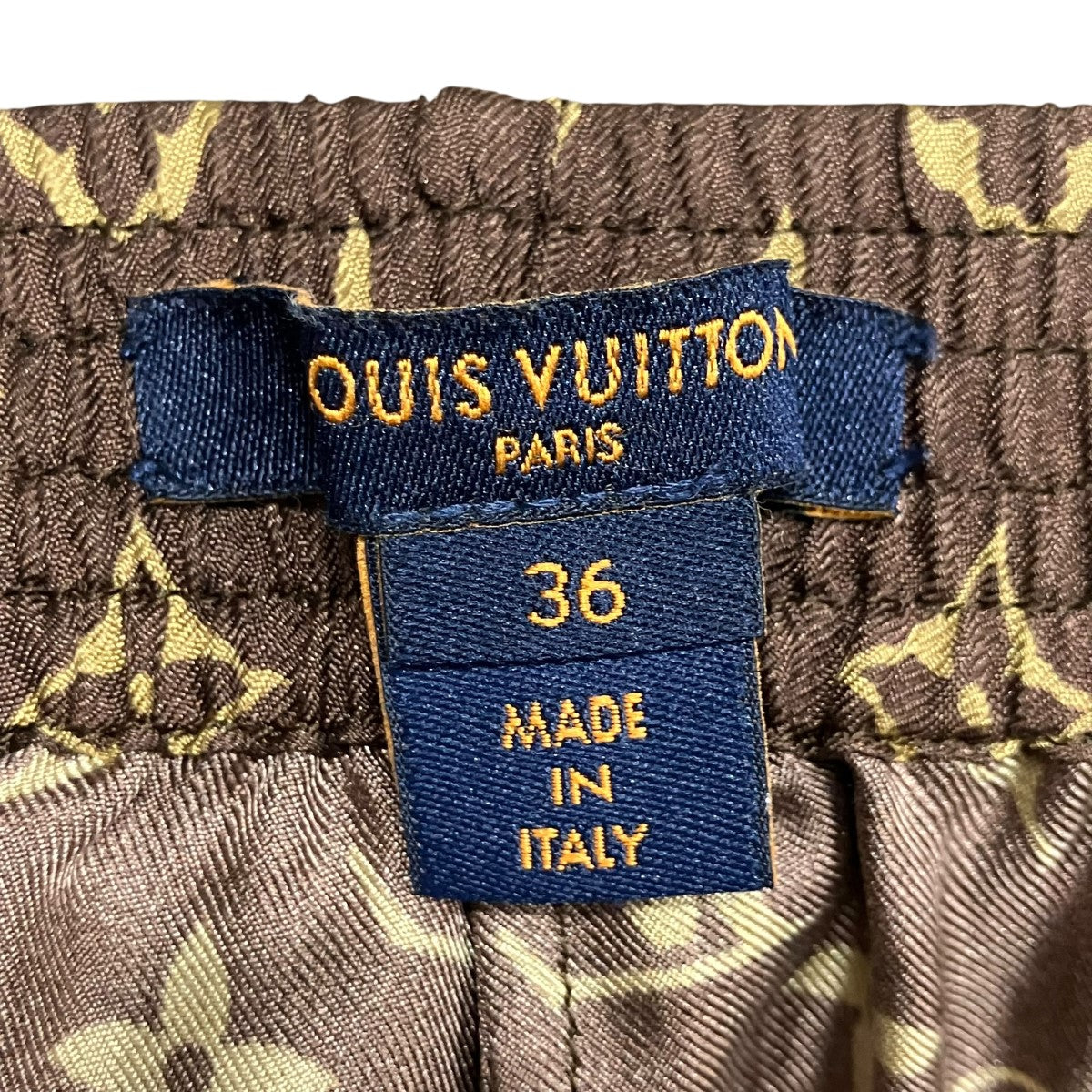LOUIS VUITTON(ルイヴィトン) モノグラムシルクイージーパンツ FLPA33