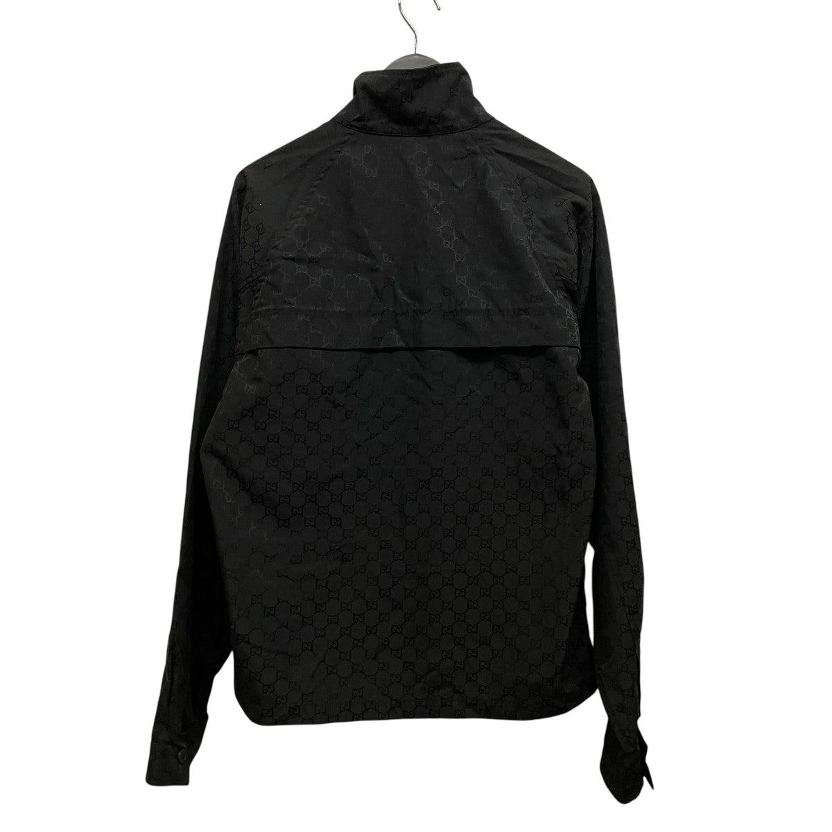 ⭐︎美品⭐︎GUCCI ブラック　トムフォード期ジャケット　ブルゾン　サイズ38 GUCCI(グッチ) トムフォード期GG柄ジップブルゾン ブラック サイズ 48