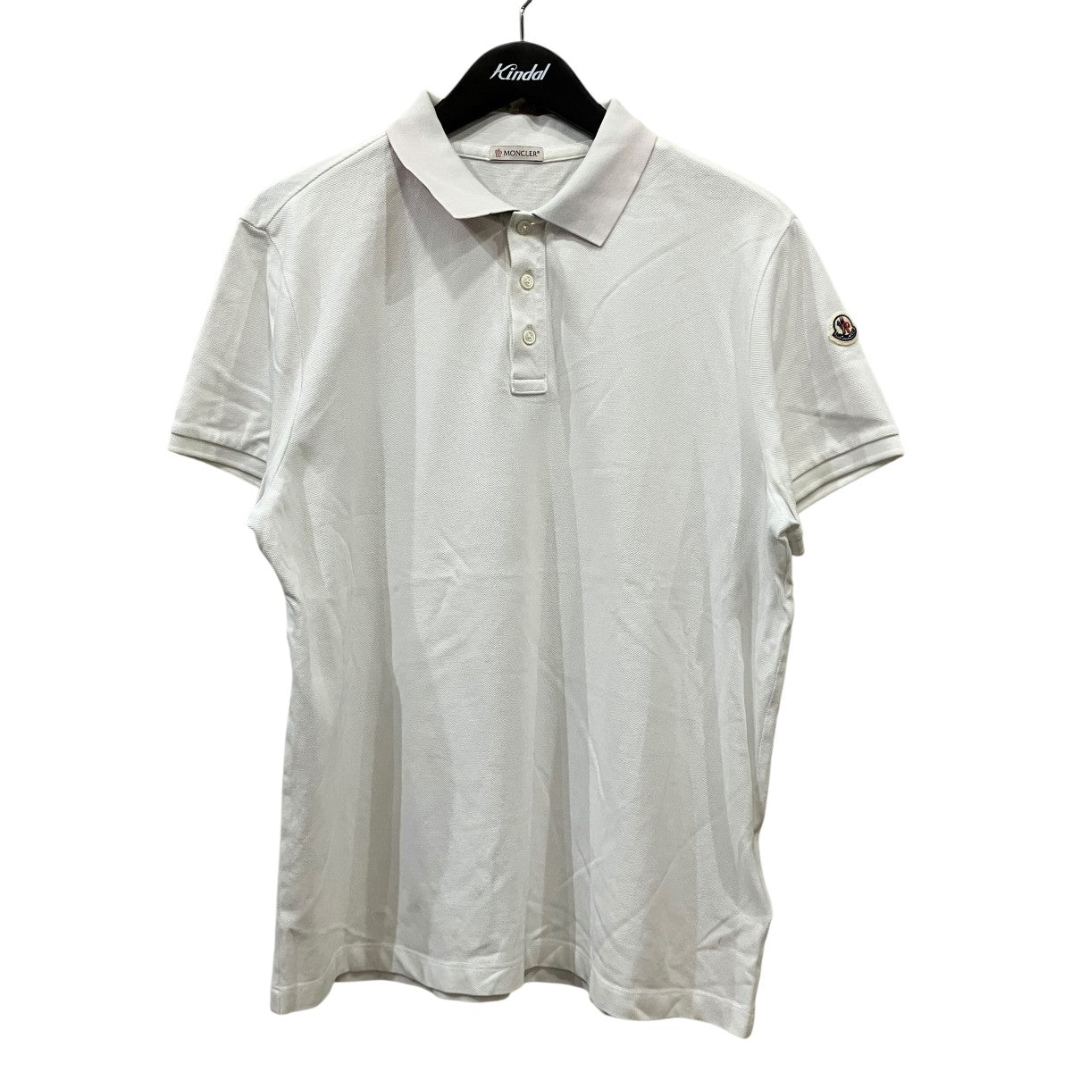 MONCLER 「MAGLIA POLO MANICA CORTA」ポロシャツE10918305150 古着・中古-1枚目のアイテム画像