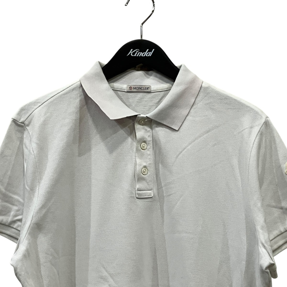 MONCLER 「MAGLIA POLO MANICA CORTA」ポロシャツE10918305150 古着・中古-3枚目のアイテム画像