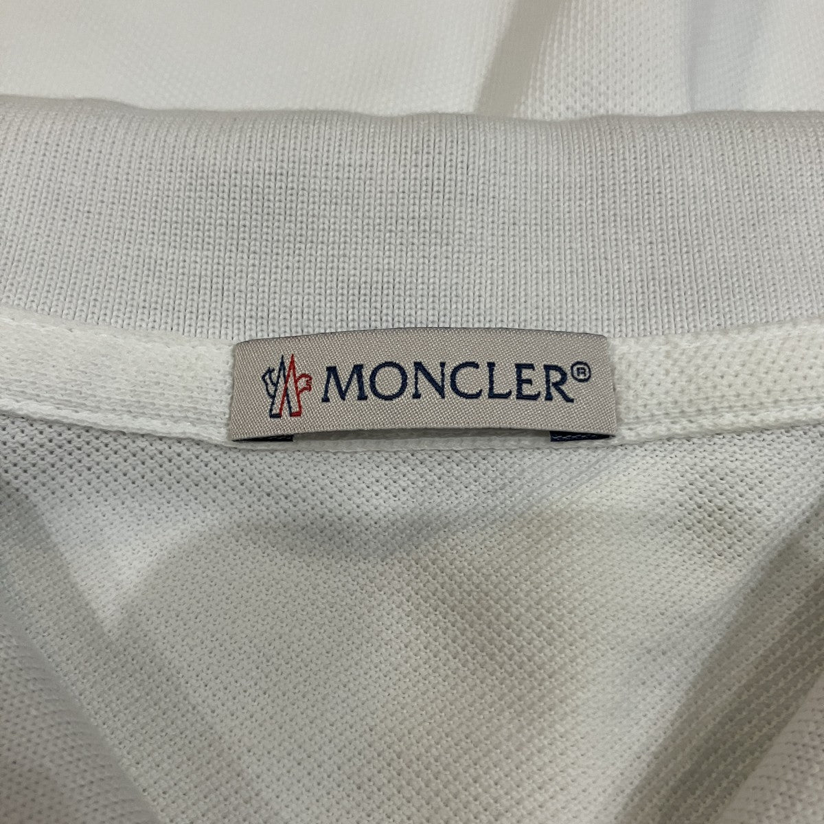 MONCLER 「MAGLIA POLO MANICA CORTA」ポロシャツE10918305150 古着・中古-5枚目のアイテム画像