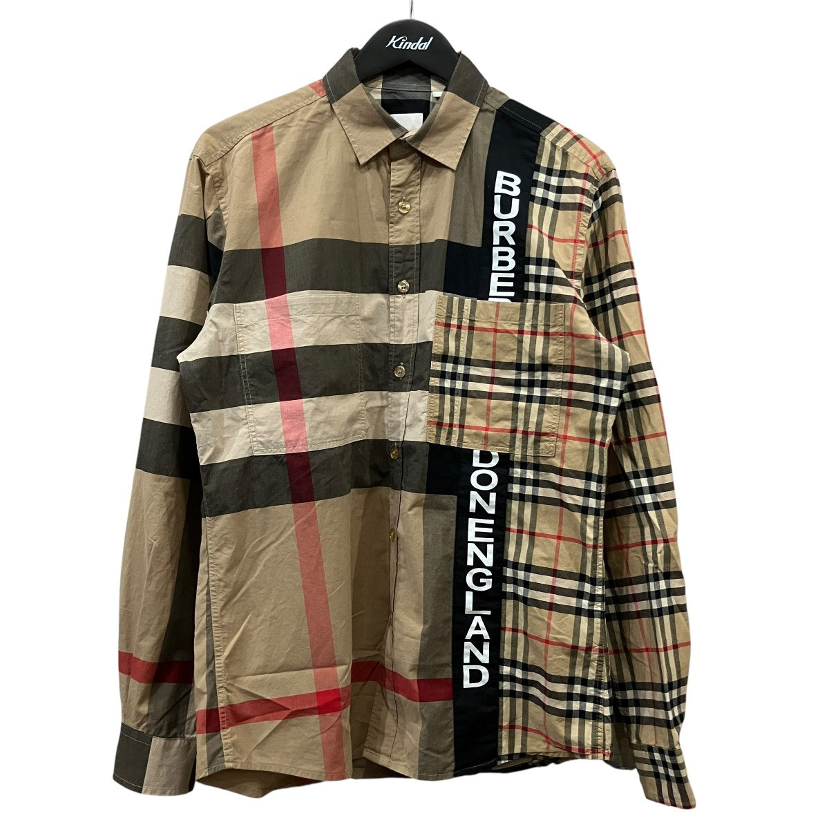 BURBERRY チェックシャツ8033101 古着・中古-1枚目のアイテム画像