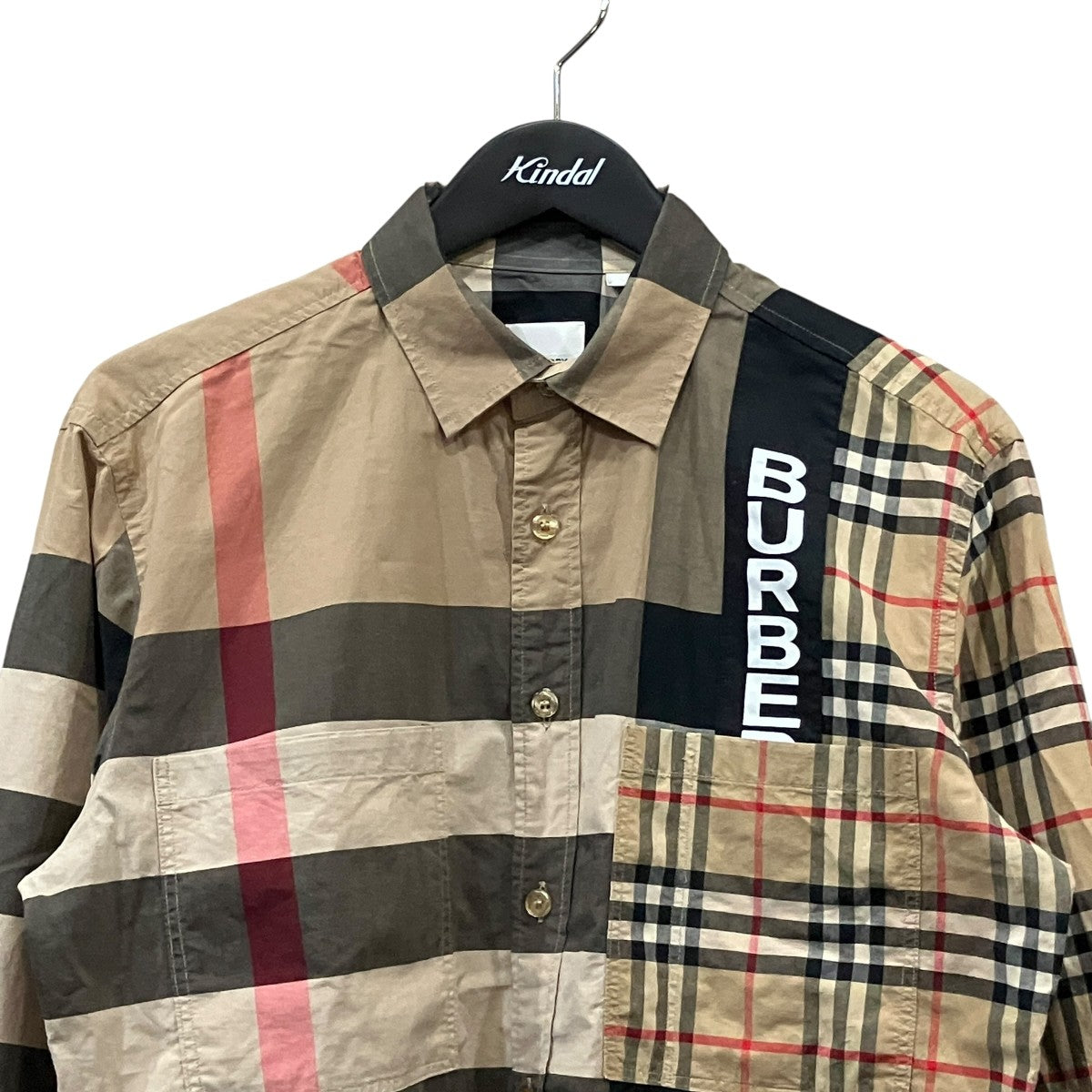 BURBERRY チェックシャツ8033101 古着・中古-3枚目のアイテム画像