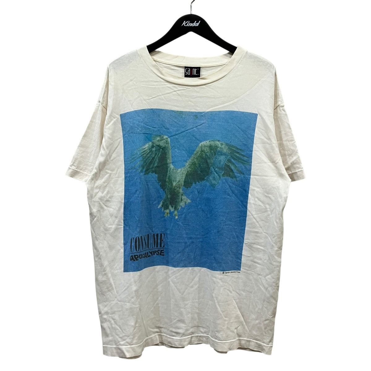 SAINT MICHAEL×FORSOMEONE プリントTシャツSM-A23-0000-C10 古着・中古-1枚目のアイテム画像