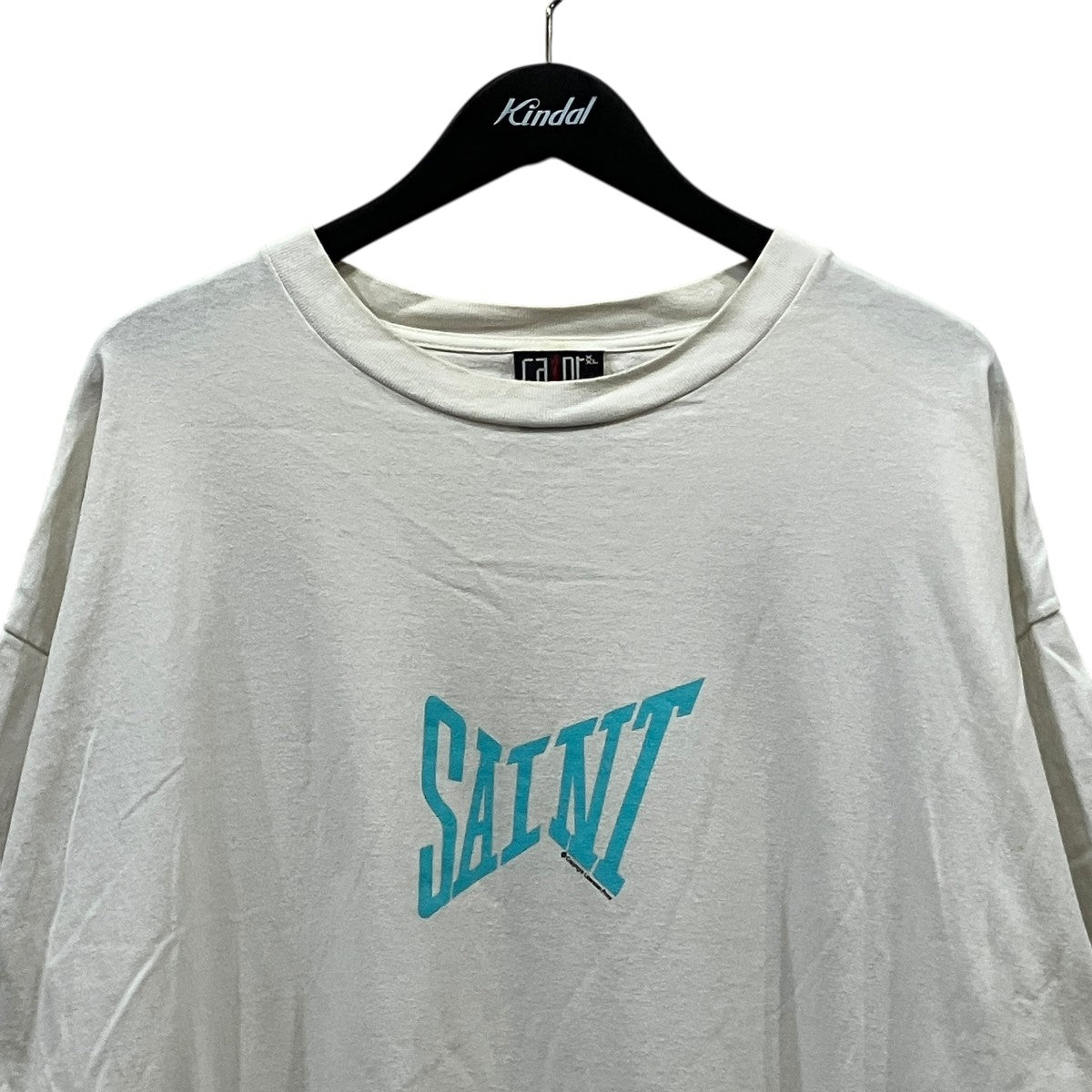 「RIBON SAINT」ロゴプリントTシャツSM-YS8-0000-012