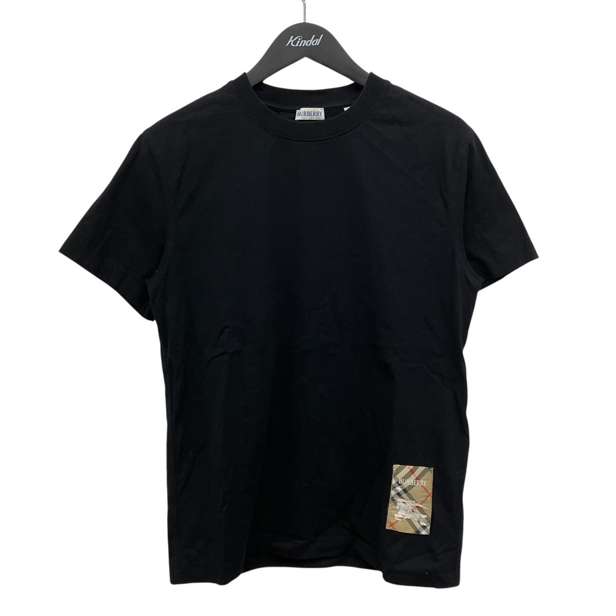 チェックラベルTシャツ