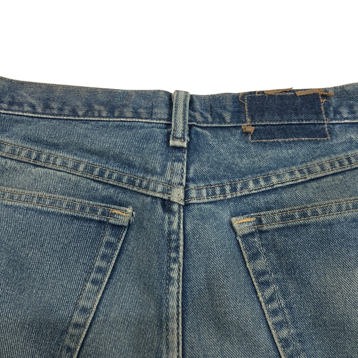 再構築デストロイデニムパンツ