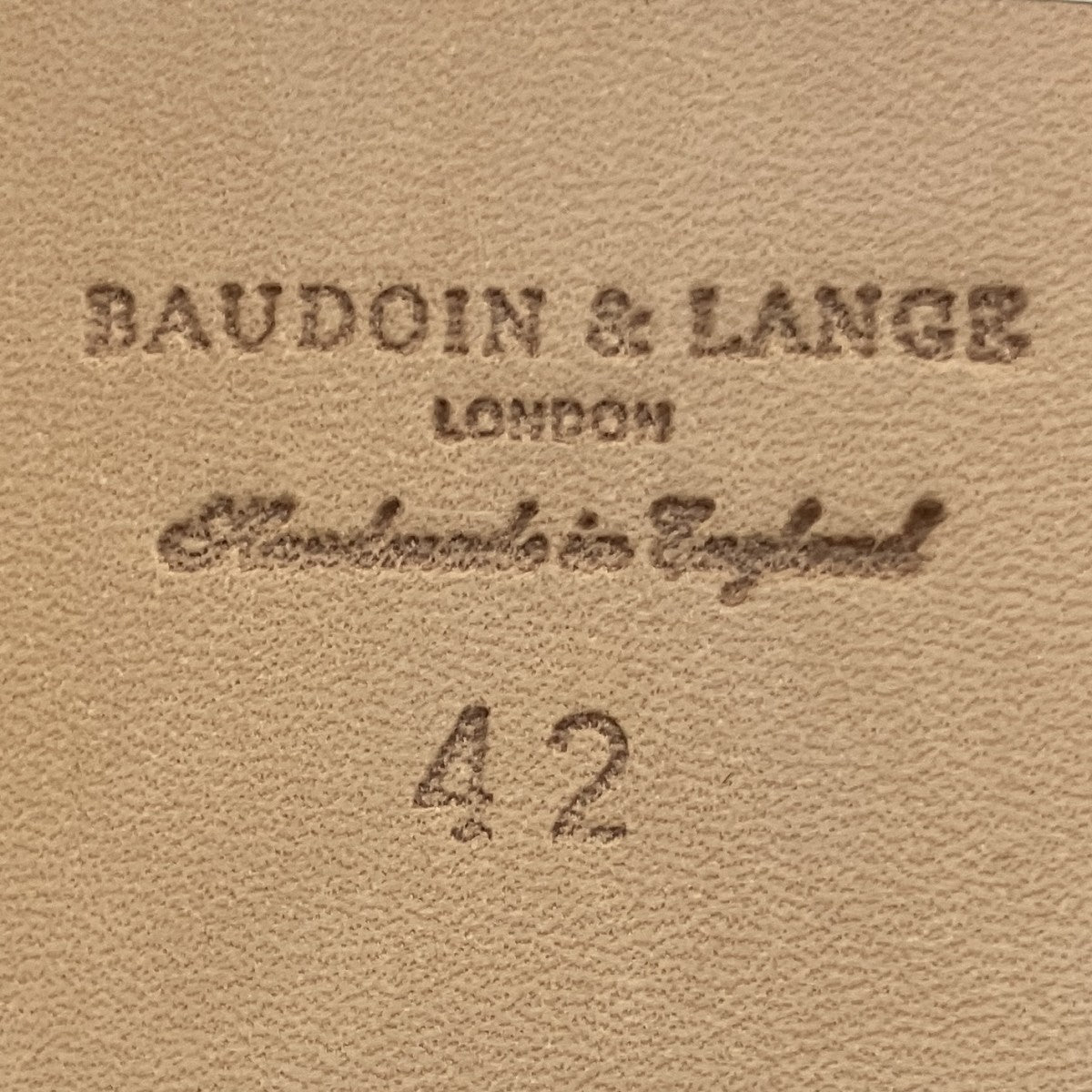 BAUDOIN ＆ LANGE スウェードローファー 古着・中古-8枚目のアイテム画像