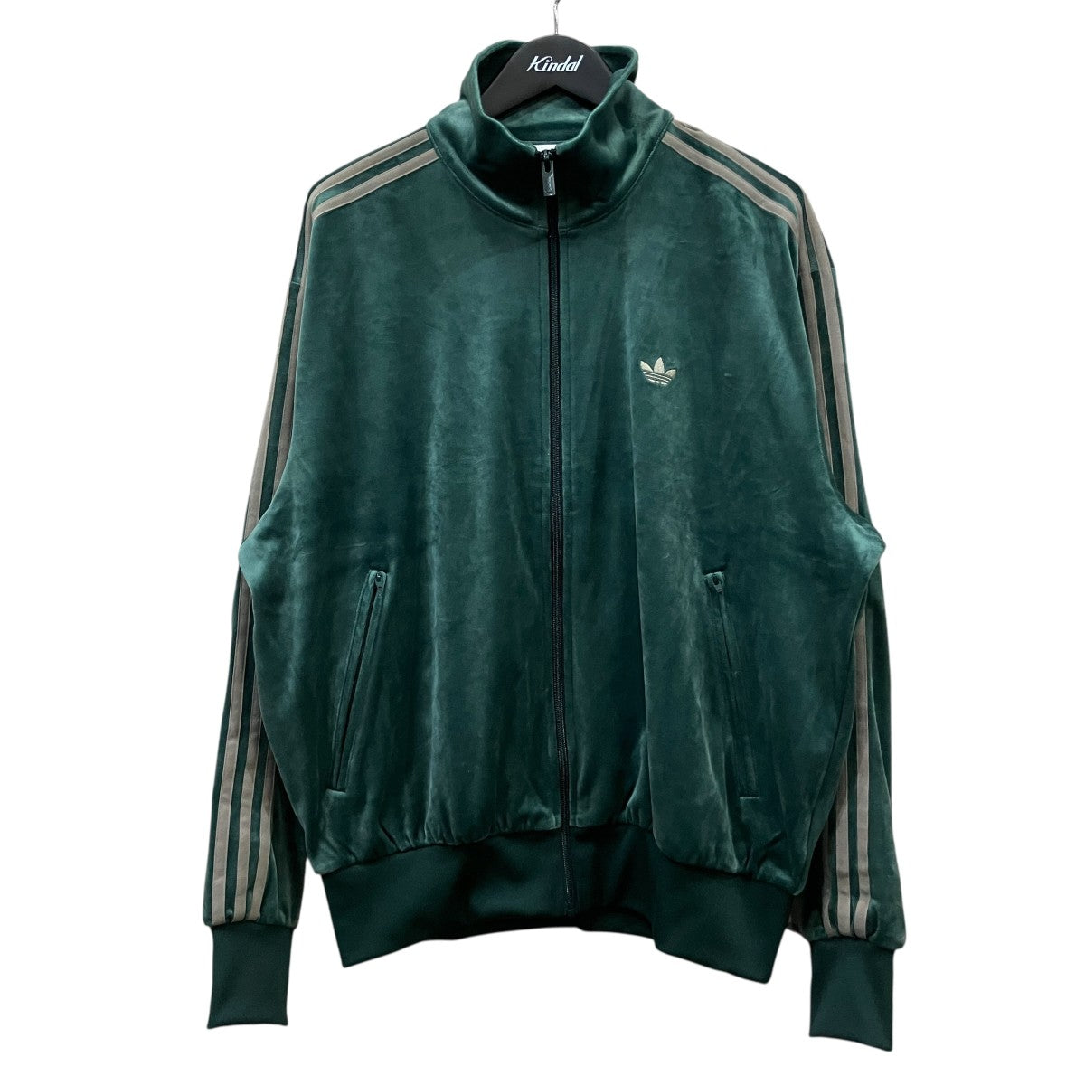 adidas 「FIREBIRD VELOUR TRACK TOP」ファイヤーバード ベロア トラックジャケットKD9375 A2B001 古着・中古-1枚目のアイテム画像