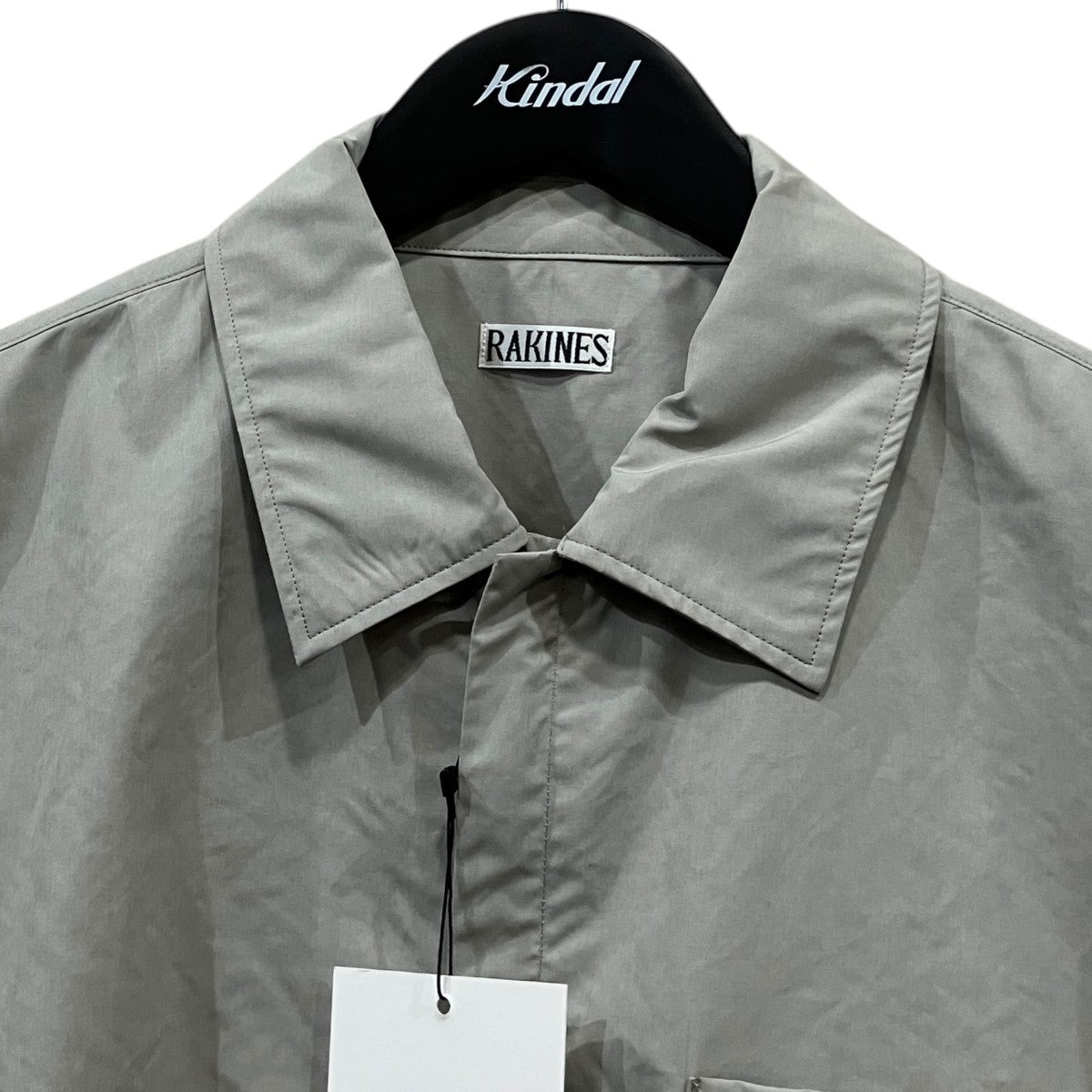 RAKINES(ラキネス) 撥水ポプリン2ジップシャツ 11S24SS225S スペース