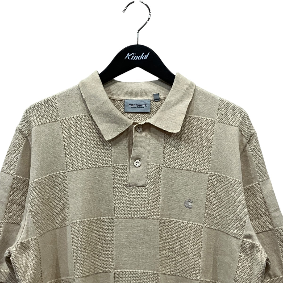「SS Checker Polo」ポロシャツ