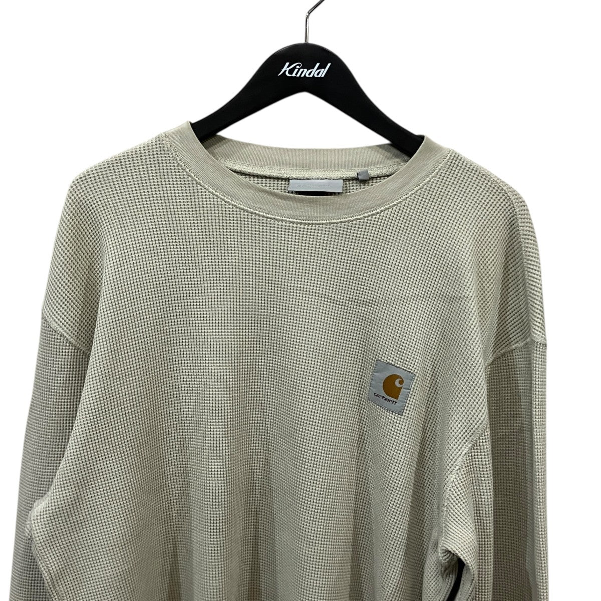 「L S Vista Waffle T Shirt」サーマルワッフル長袖Tシャツ