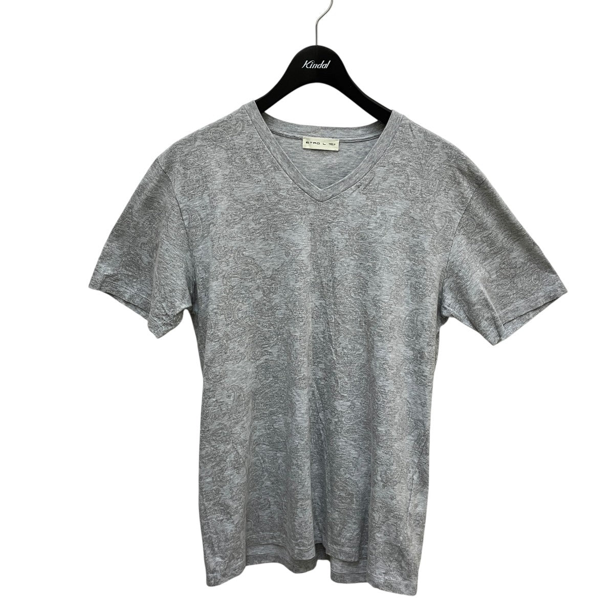 ペイズリー柄Tシャツ181-1Y021-9168
